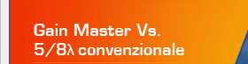 gain master vs convention antenna